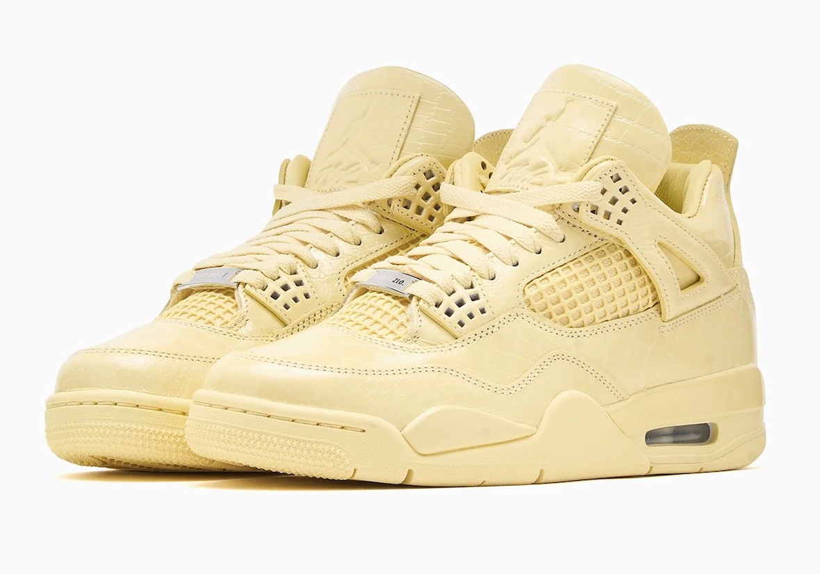 J Balvin x Air Jordan 4 “Lemonade” Detailed Look