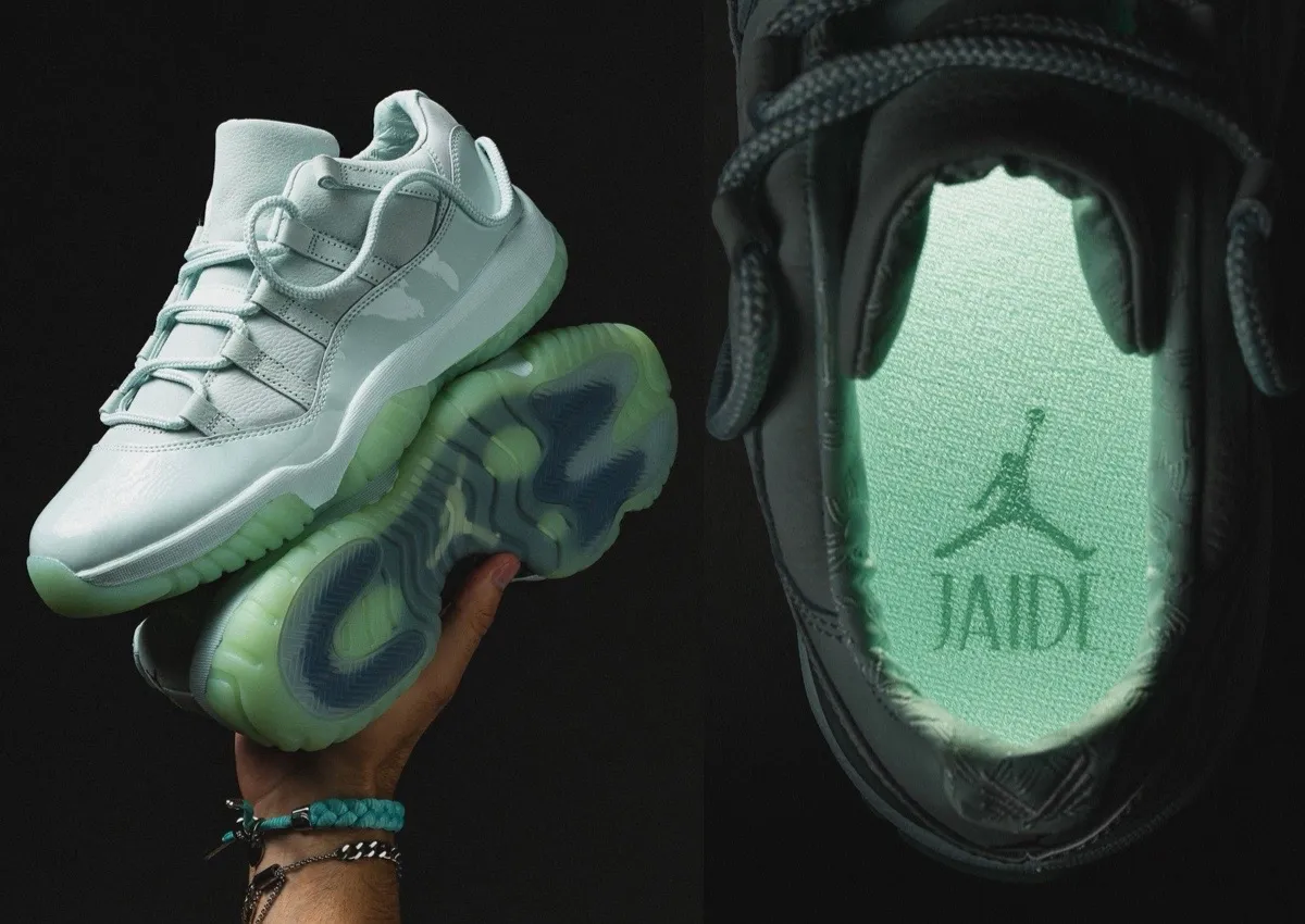JAIDE x Air Jordan 11 Low “Fiberglass” Releases September 18th