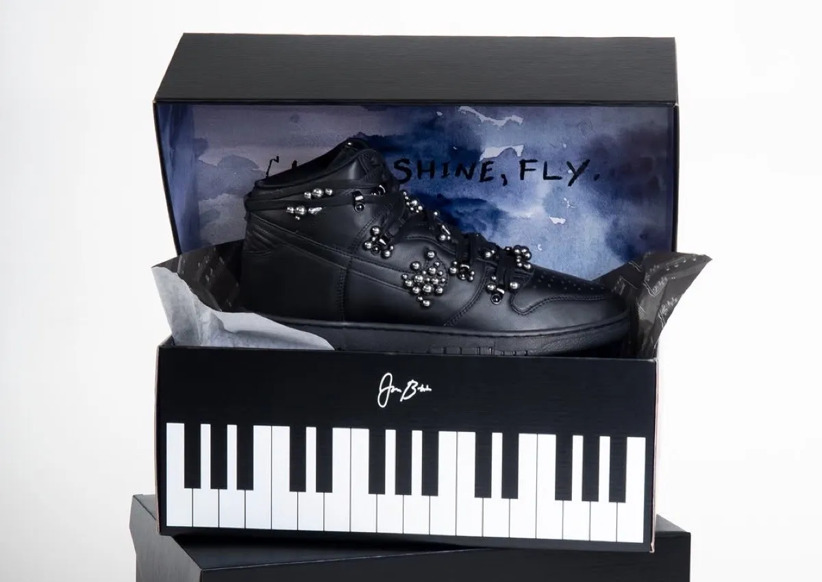 Jon Batiste x Nike Dunk High “Maestro 1” Revealed in Two Black Colorways