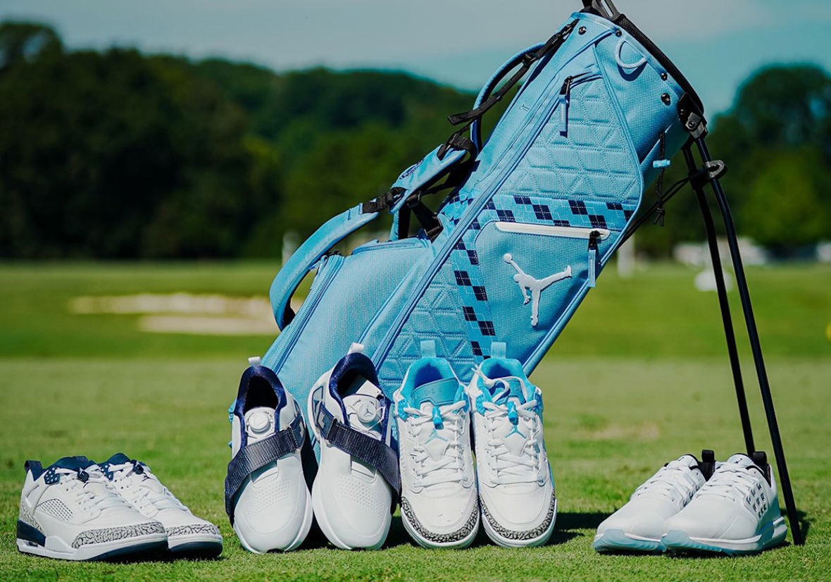 Jordan Brand Outfits UNC Golf With New Shoes, Apparel and Gear