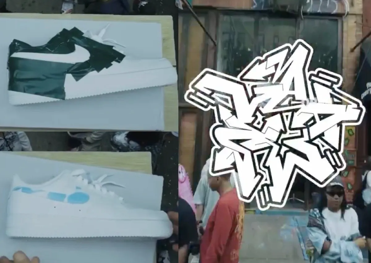 Image for LAAMS and Stash Is Hand-Painting Nike Air Force 1s at ComplexCon 2026