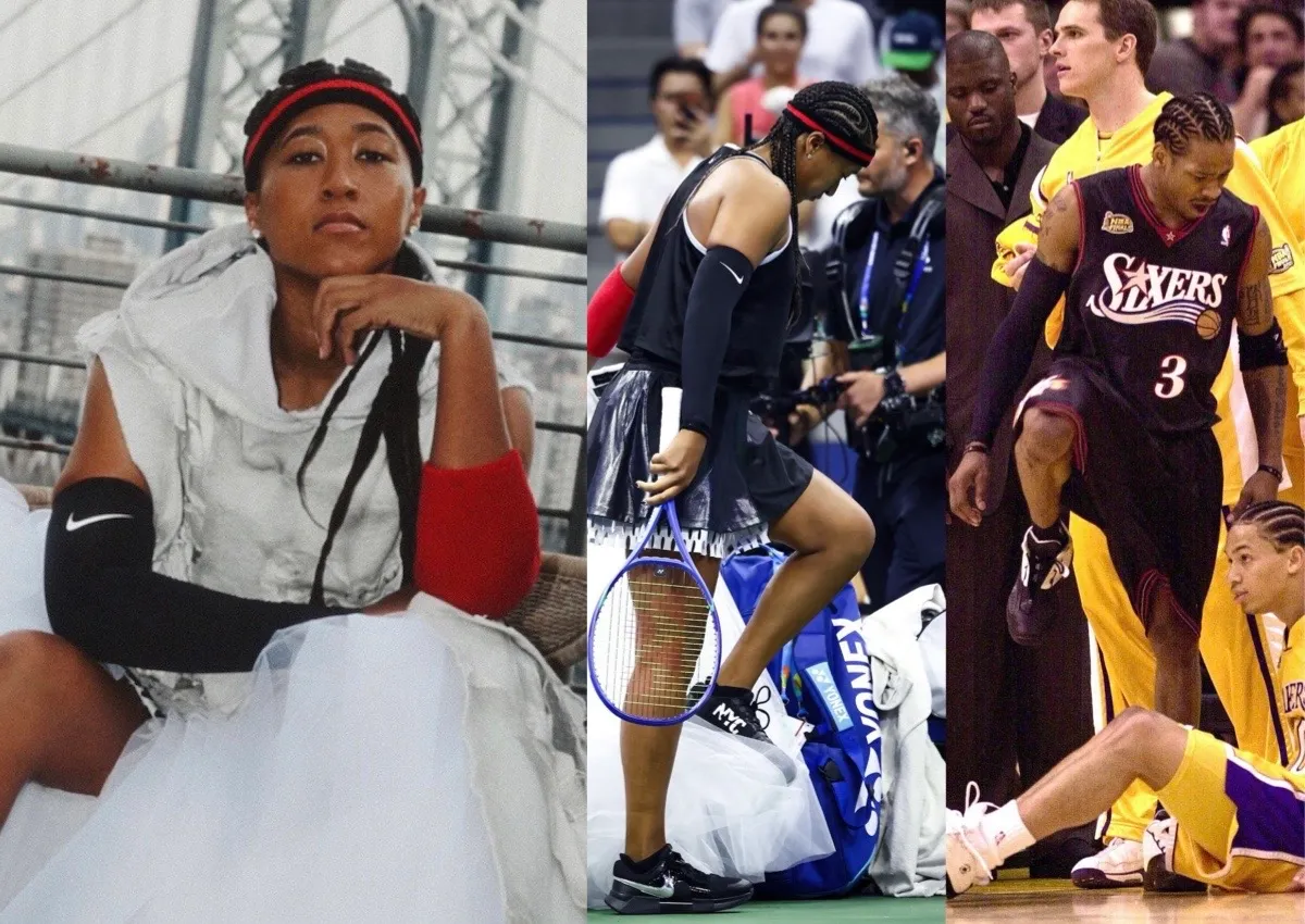 Naomi Osaka Pays Tribute to Allen Iverson at the US Open