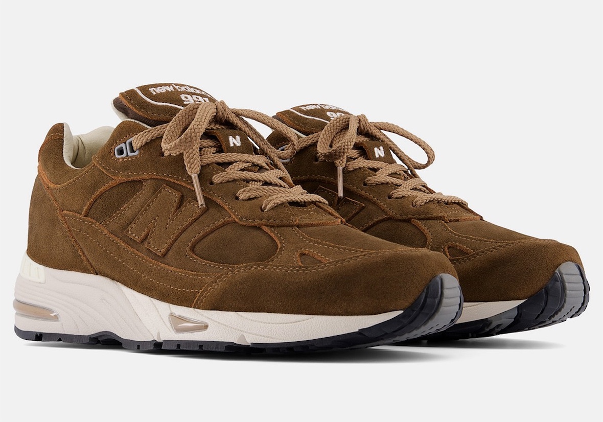 New Balance 991v1 “Coffee” Covers the Made in UK Classic in Brown Suede