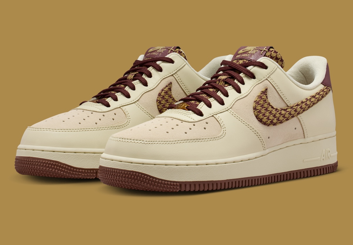 Nike Air Force 1 Low Gets Wrapped in “Houndstooth”