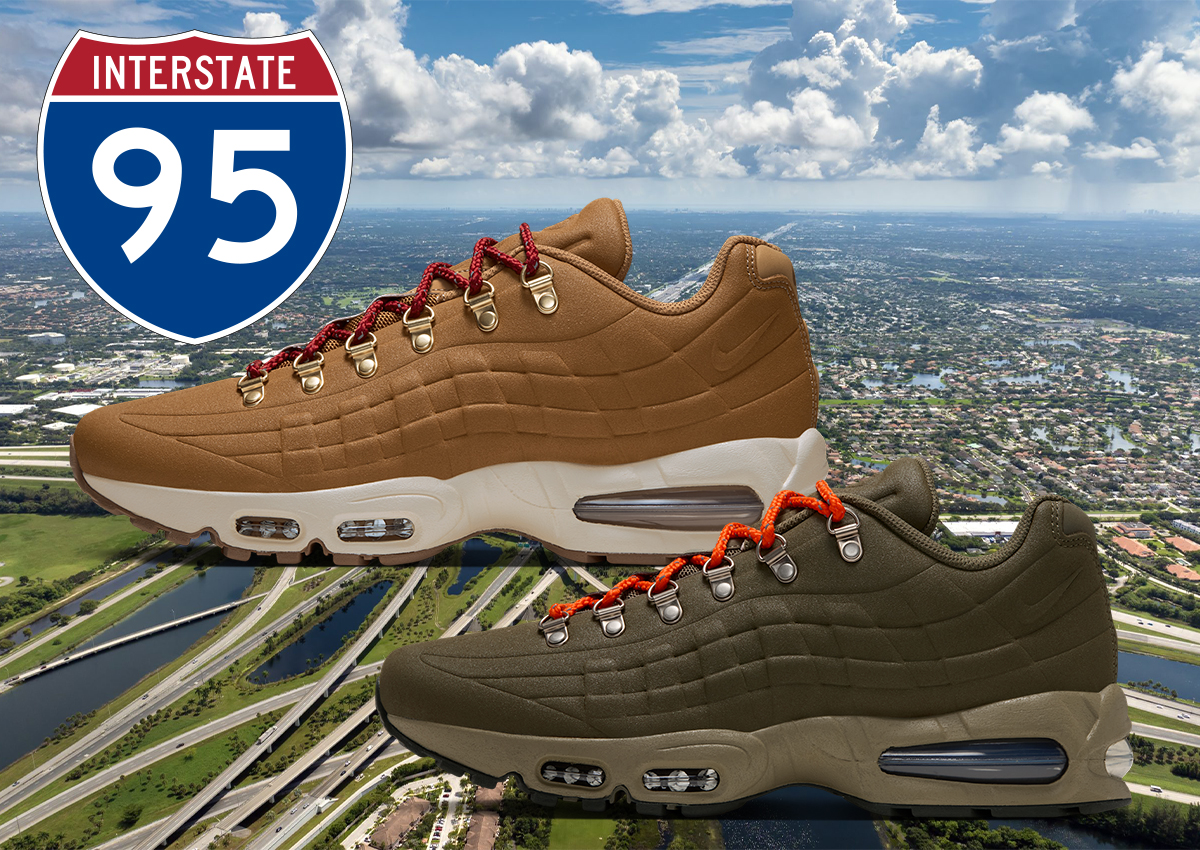 Nike Air Max 95 “I-95” Pack Trades Runners for Workboots