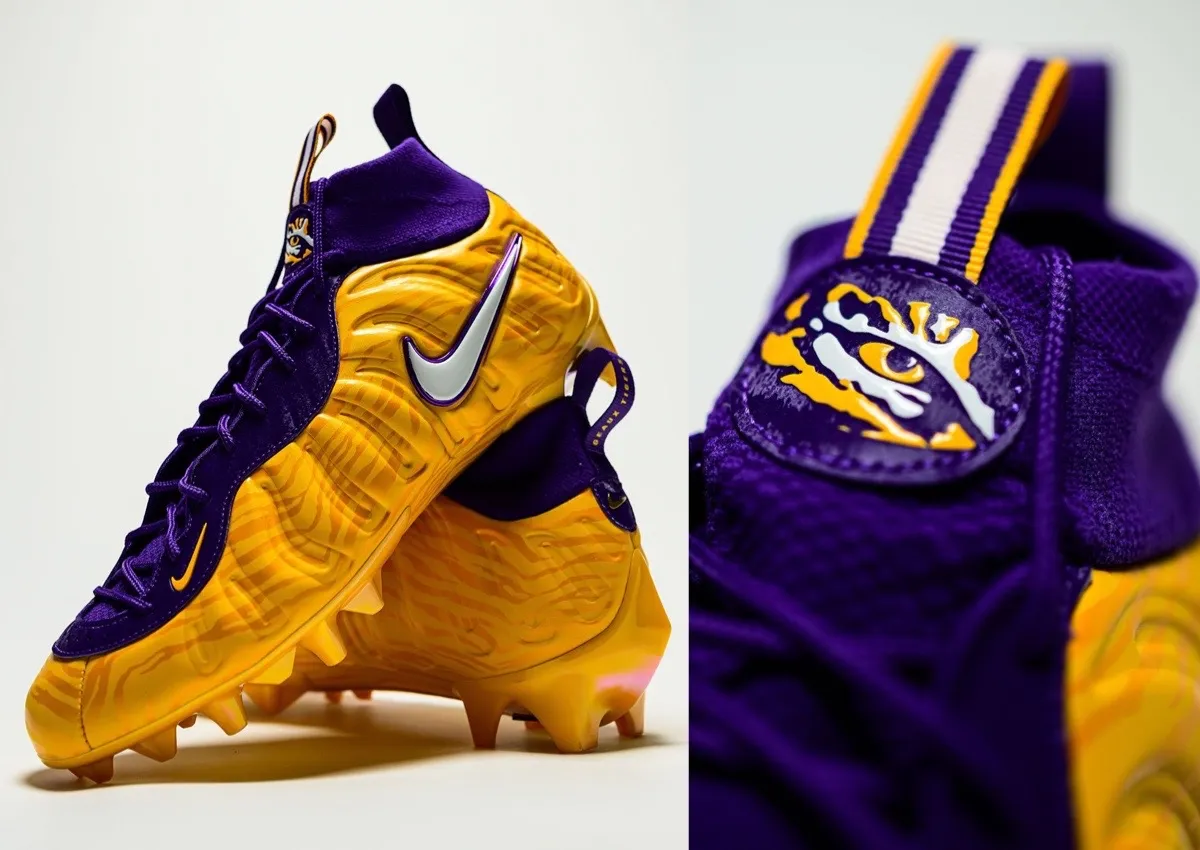 LSU Gets Its Own Nike Vaporposite Pro PE Cleats