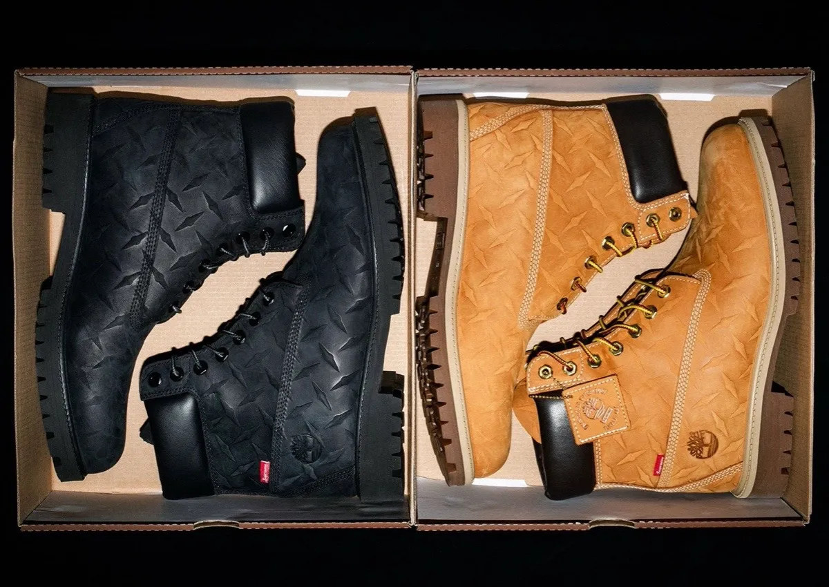 Supreme x Timberland “Diamond Plate” Boots Return September 17th