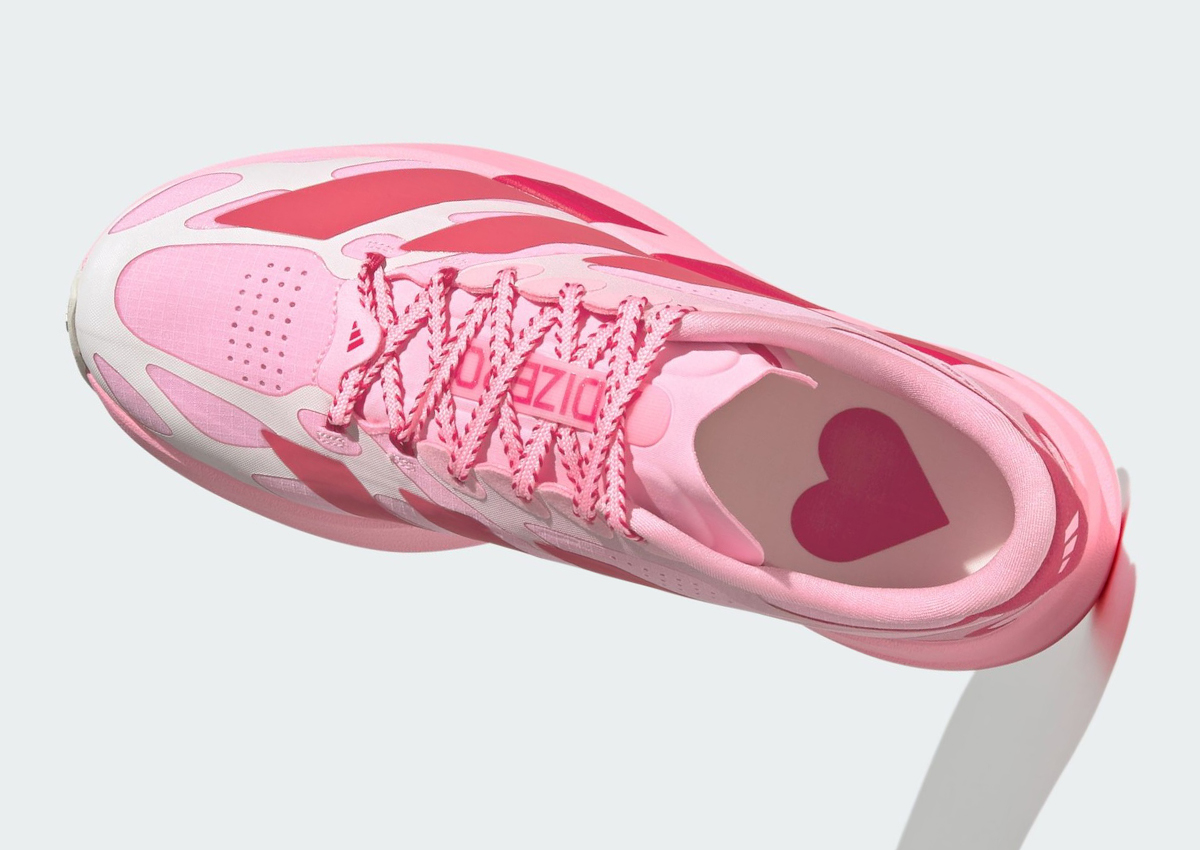 adidas Adizero Evo SL EXO “Pink Glow Hearts” Features Heart Graphics