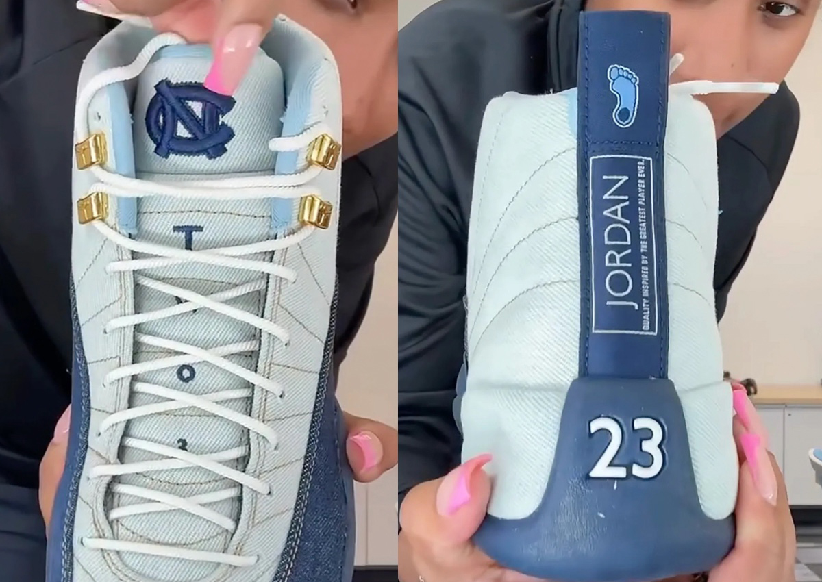 Air Jordan 12 “UNC” PE Revealed for 2026-27 Season