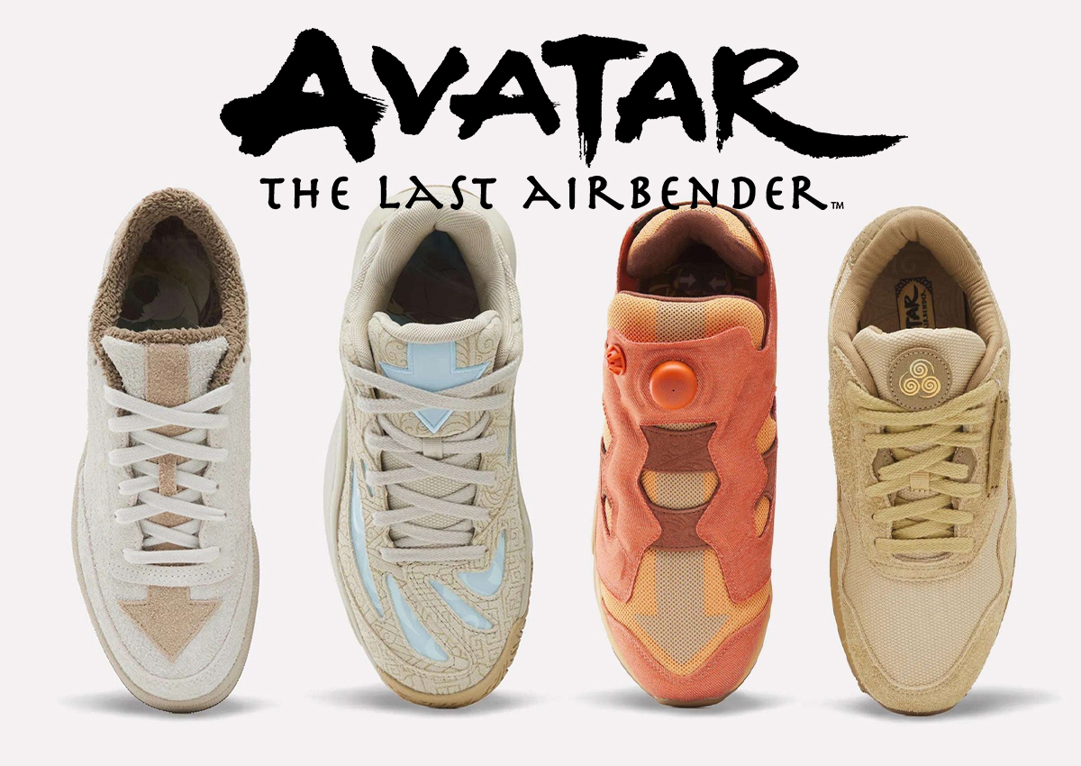 Avatar: The Last Airbender x Reebok Collection Brings Aang and Appa to Sneakers