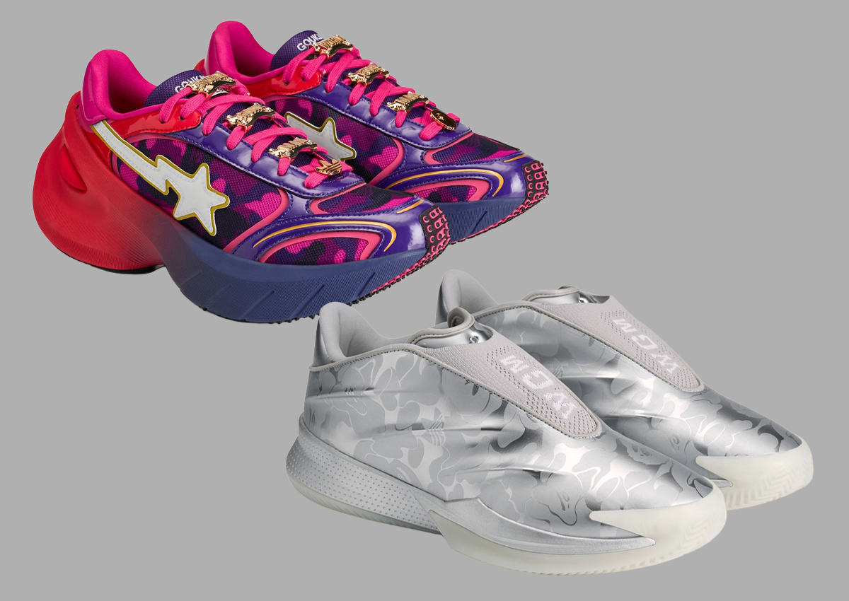 BAPE Brings Chrome And Camo To adidas’ Holiday 2026 Lineup
