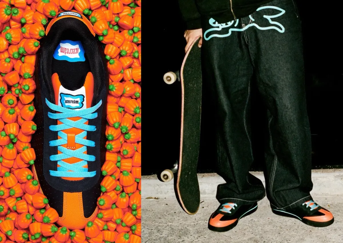 BBC ICECREAM x Reebok Board Flip “Pumpkin” Releases October 23rd