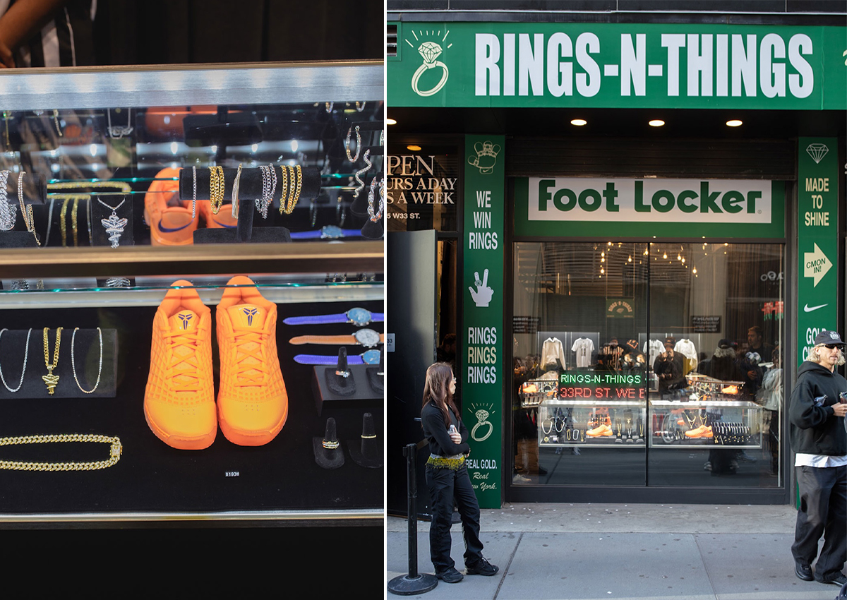 Foot Locker Drops Jalen Brunson’s Nike Kobe 3 PE at Knicks “Rings-N-Things” Pop-Up