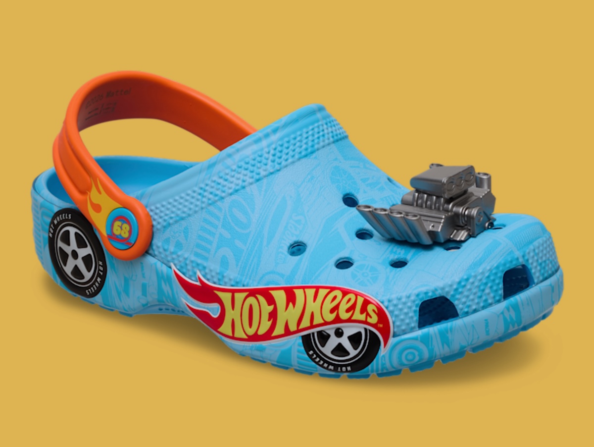 Hot Wheels x Crocs Classic Clog “V8” Releases October 28th
