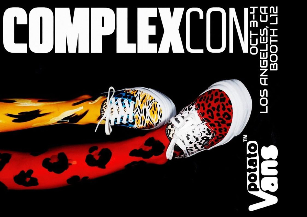 Imran Potato x Vans “Cheetah Print” Pack Releases at ComplexCon