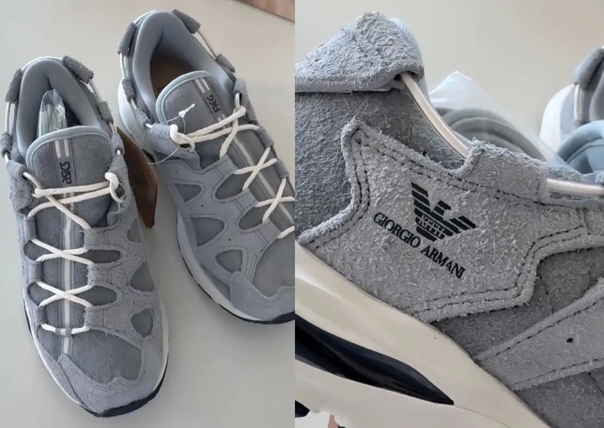 Kith x Giorgio Armani x Asics Gel Mai 0.1 “Dream of the Dune” Coming Soon
