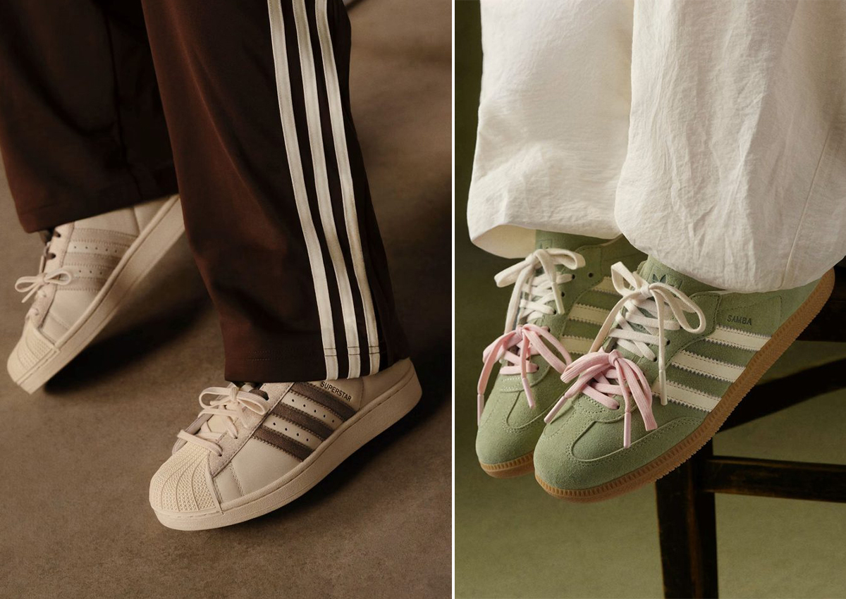 Molly-Mae x adidas Samba “Matcha” and Superstar “Latte” Drop in October