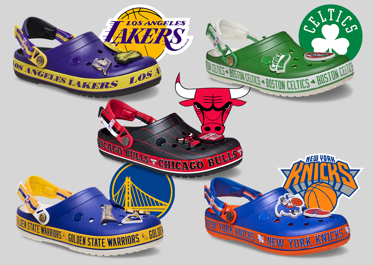 NBA Crocs Crocband Clog Collection Releases October 20th