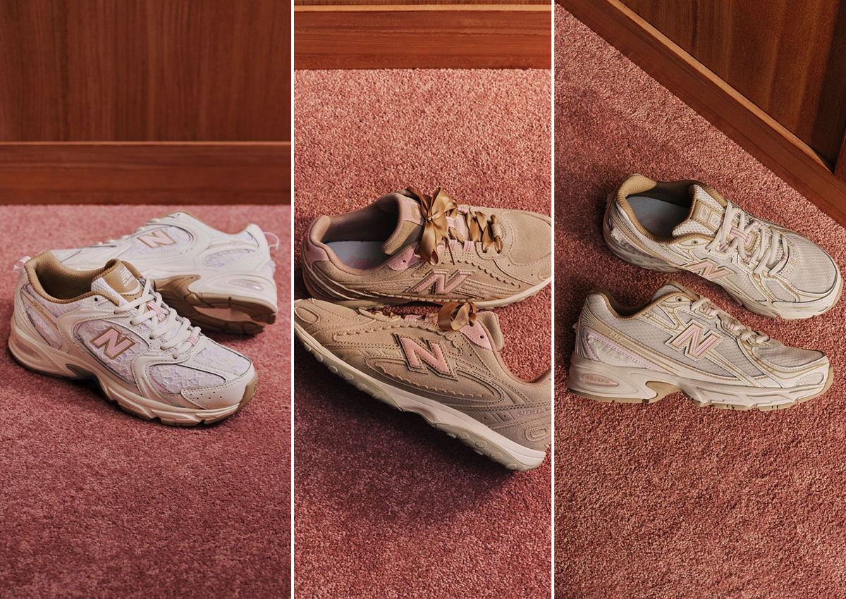 New Balance “Sakura” Pack Brings Floral Details to the 530, 740 and 204L