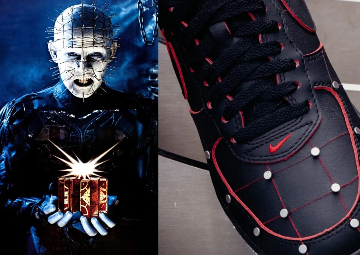 Nike Air Force 1 ’01 “Nightmare” Gets a Hellraiser Pinhead Look