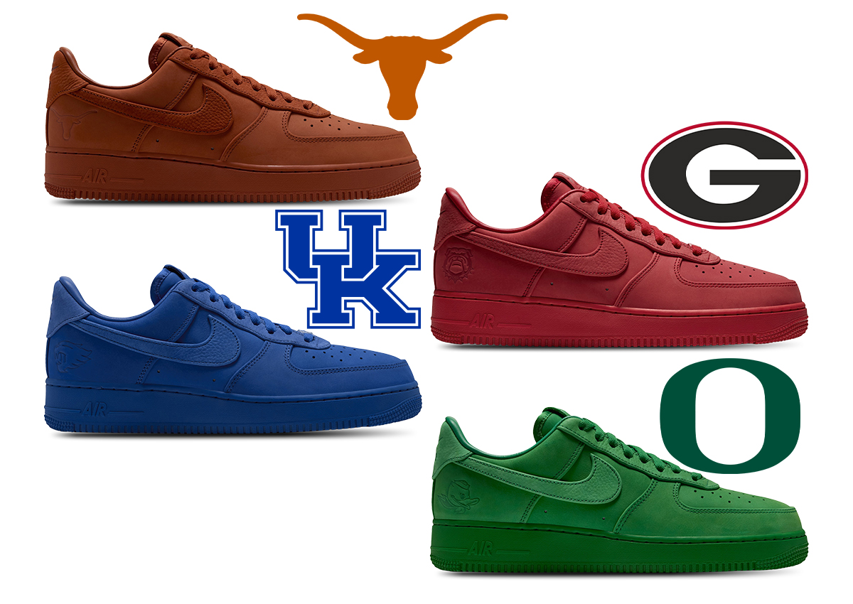 Nike Air Force 1 Low Luxe “University Pack” Releases October 15th