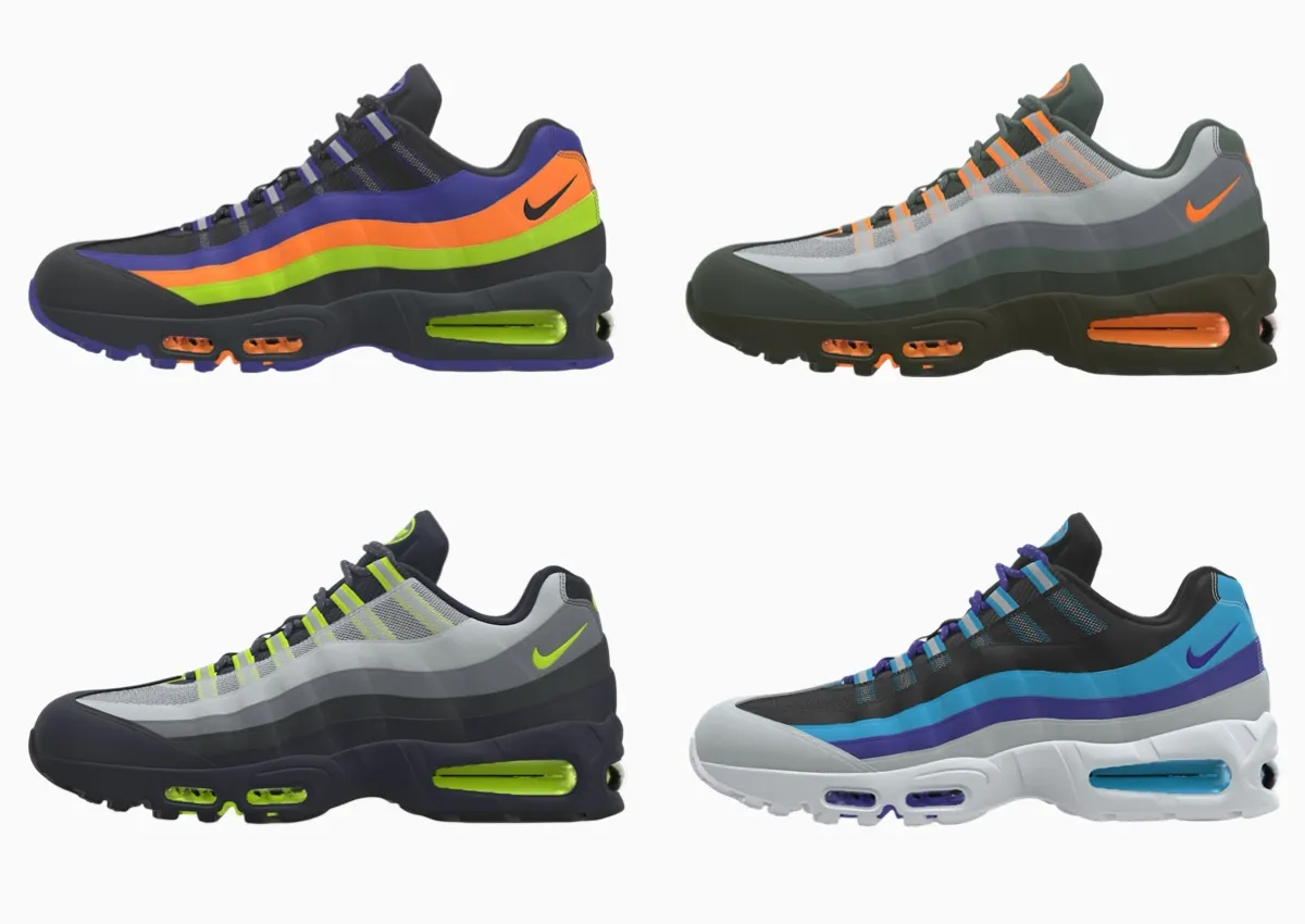 You Can Now Design Your Own Nike Air Max 95 Big Bubble