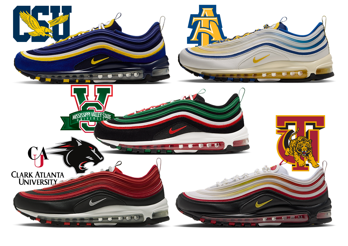 Nike Air Max 97 Yardrunners Collection Celebrates Five HBCUs