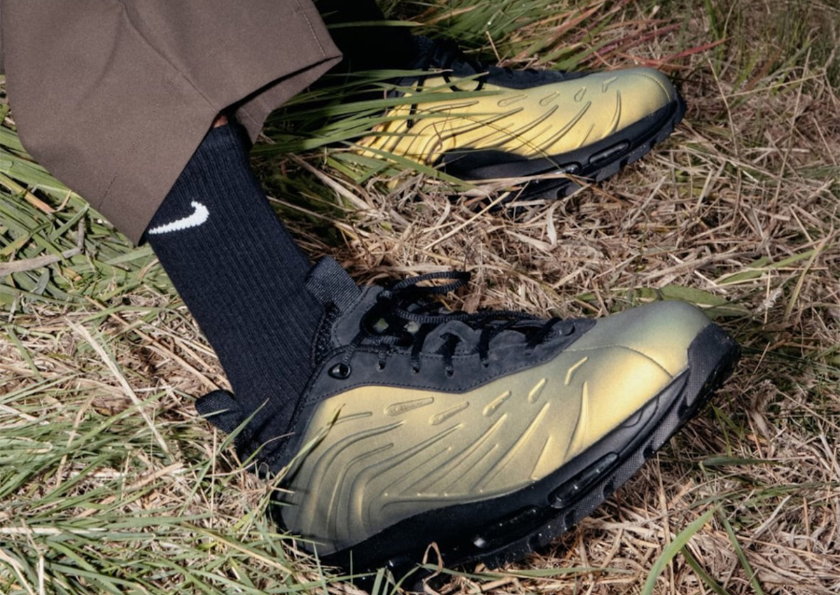 Nike Goadome Low Foamposite “Metallic Gold” Releasing Soon