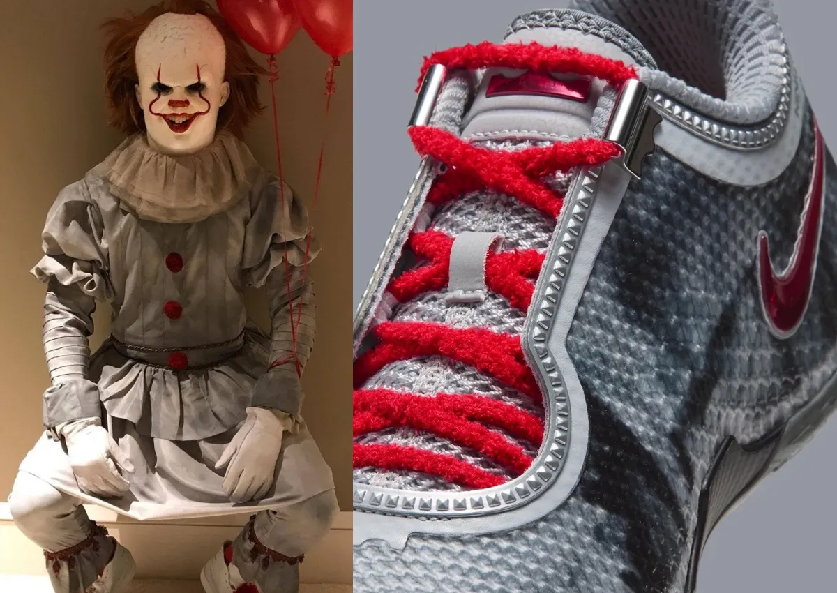 Nike LeBron 24 “Storm Drain” Inspired by LeBron’s Pennywise Halloween Costume