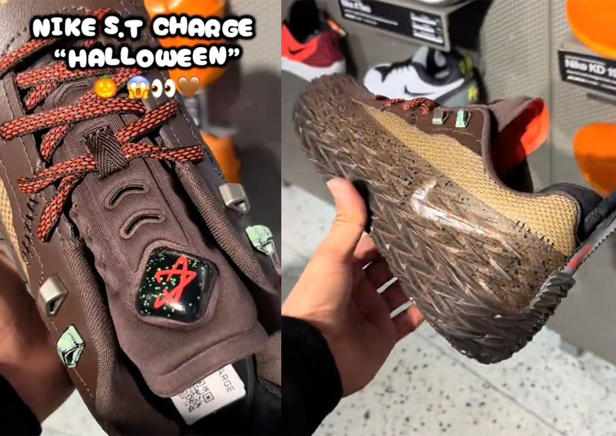 Nike ST Charge “Halloween” Dresses Cade Cunningham’s Hoops Shoe in Fall Colors