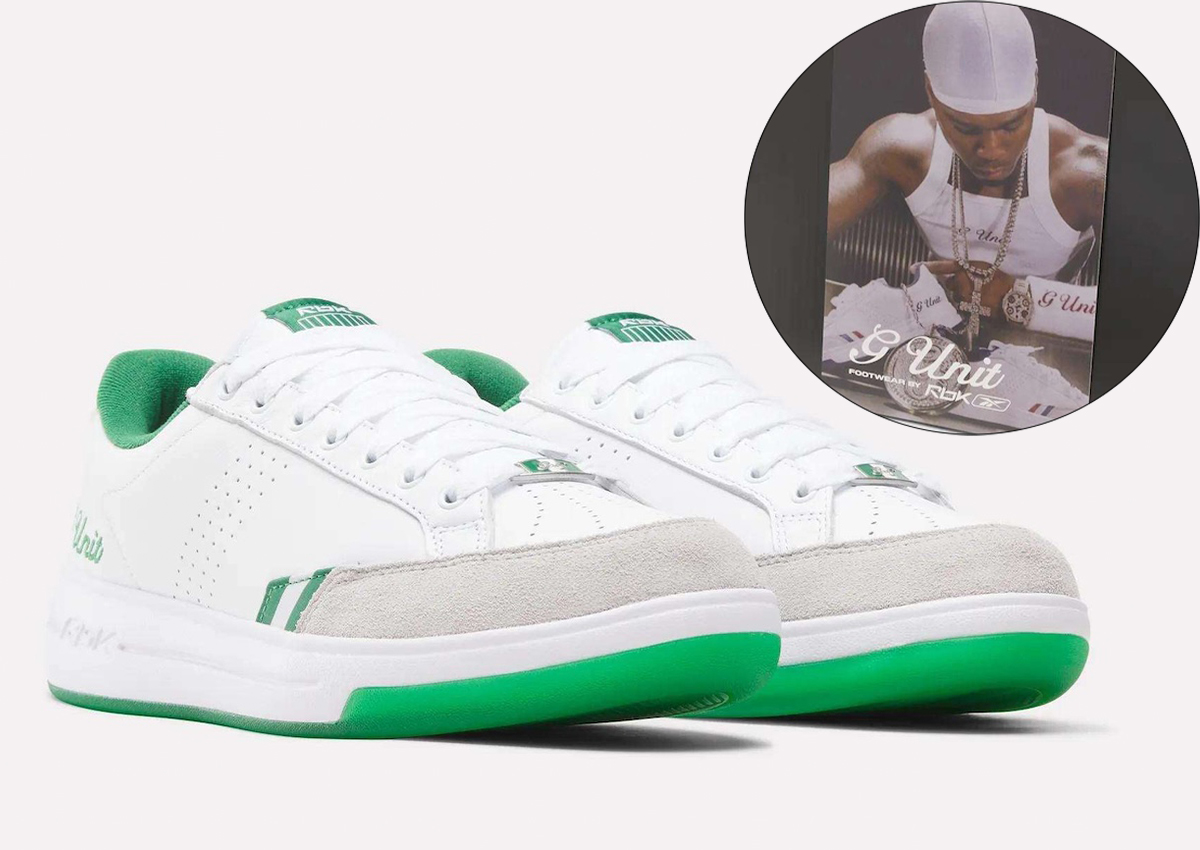 50 Cent’s Reebok G-Unit G6 “White/Green” Returns in December 2026