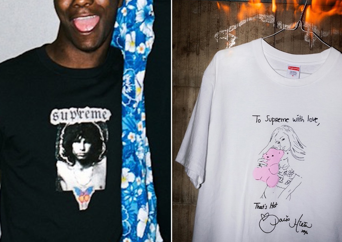 Supreme Fall 2026 Tees Collection Feature Jim Morrison and Paris Hilton