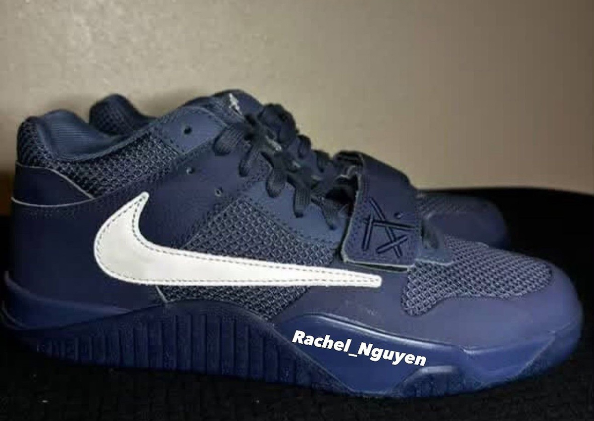 Travis Scott’s Navy Jordan Jumpman Jack Sample Surfaces