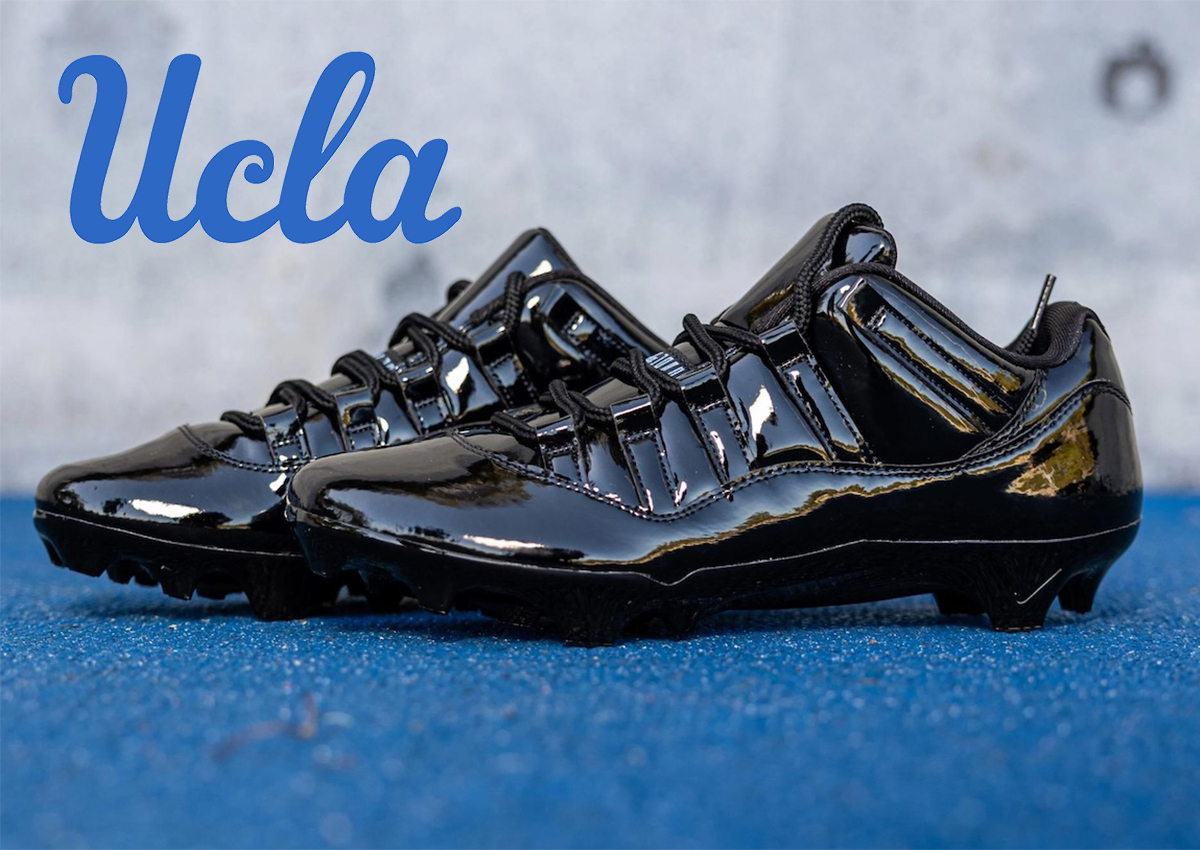 UCLA Football Reveals Air Jordan 11 “Gamma” Cleats
