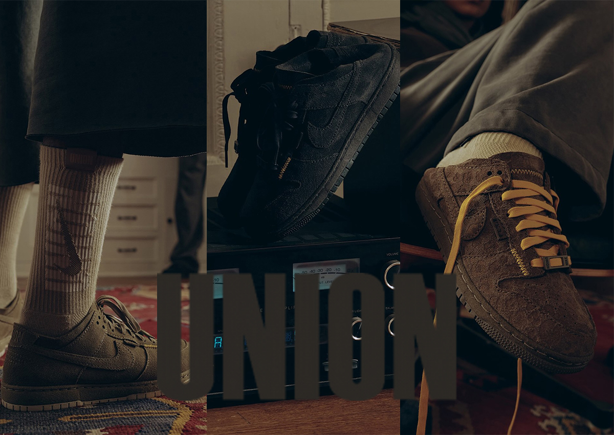 UNION x Nike Dunk Low “Natural Selection” Collection Arrives in Three Colorways